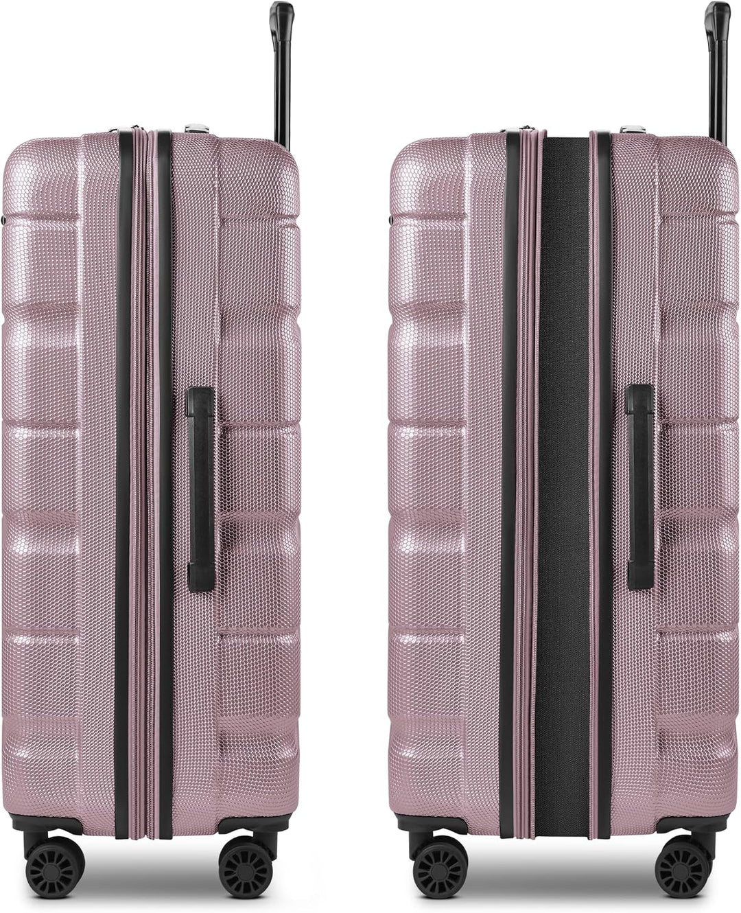 Franky Munich 4.0 Koffer gross | Hartschalen Trolley mit 4 Rollen, Kreuzpackgurt, arretierbarer Grif