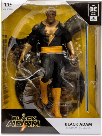 McFarlane DC Black Adam Movie Posed PVC Statue Black Adam by Jim Lee 30 cm
