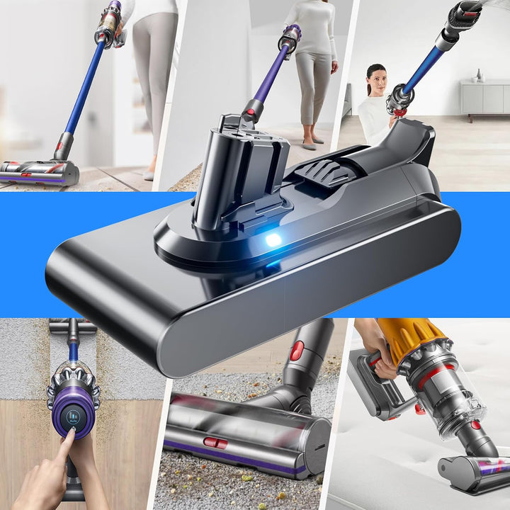 V11 Ersatzakku für Dyson-V11 Akku Push-in-Installationstyp | V11 Fluffy Absolute Extra Animal Pro Co