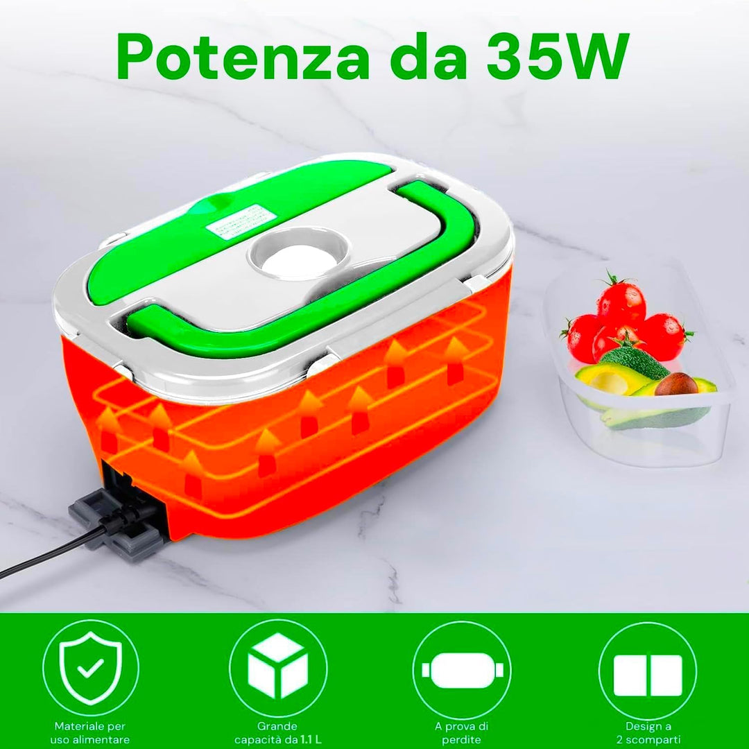 Wintem Lunchy Box aus Edelstahl grau