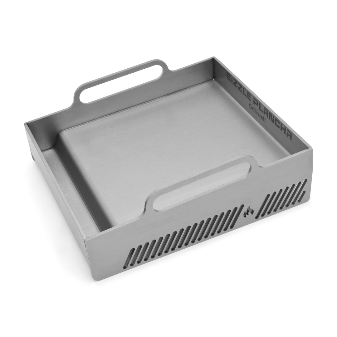 Grillrost.com Das Original Sizzle Plancha Weber und Napoleon - passend für Seitenbrenner und Sizzle