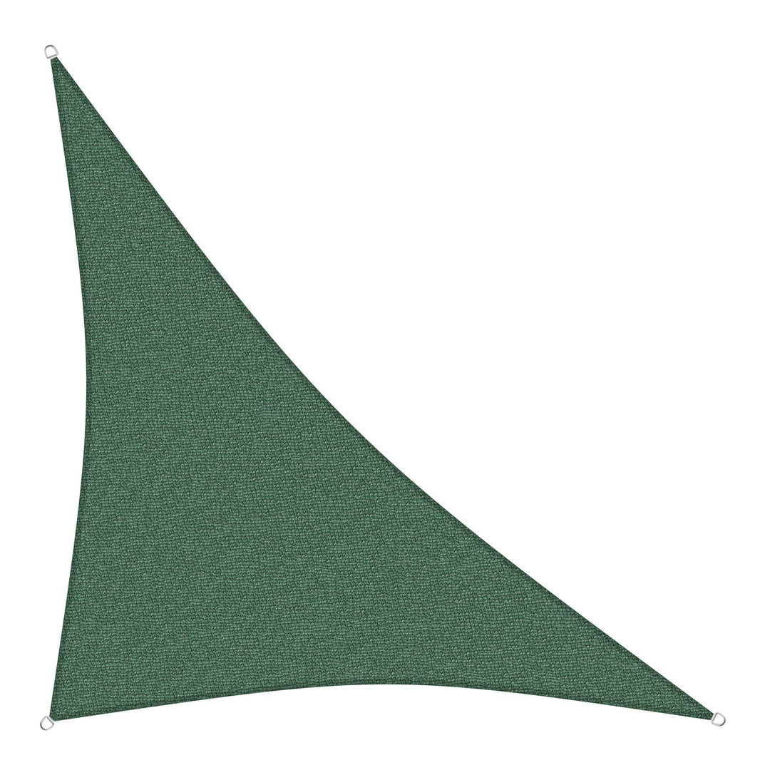 sunprotect 83292 Professional Sonnensegel, 5 x 5 x 7 m, 90° Grad Dreieck, Wind- & wasserdurchlässig,