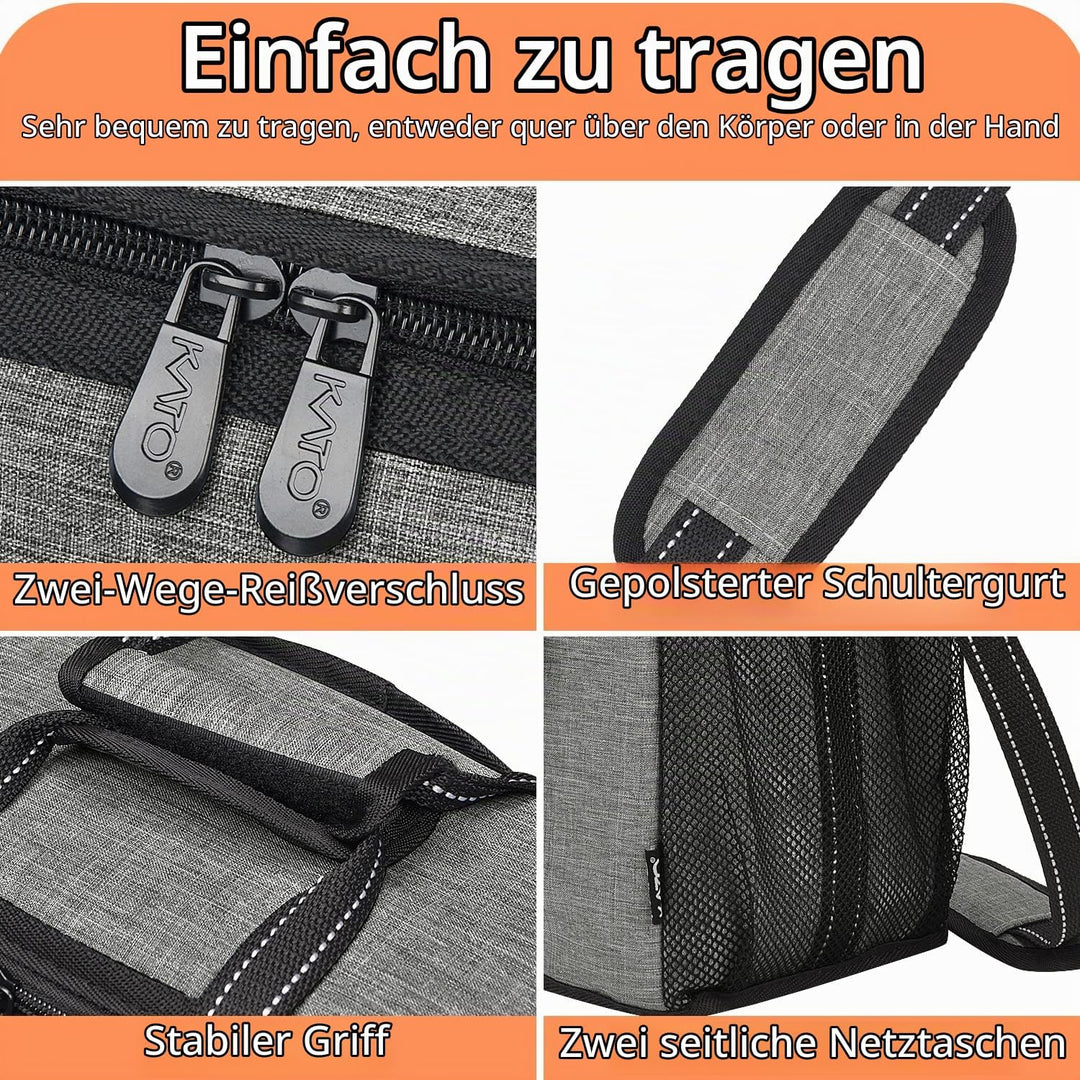 Kato Tirrinia Flaschentasche 6 Flaschen Wein Kühltasche Flasche Kühltaschen, Weintasche Kühltaschen