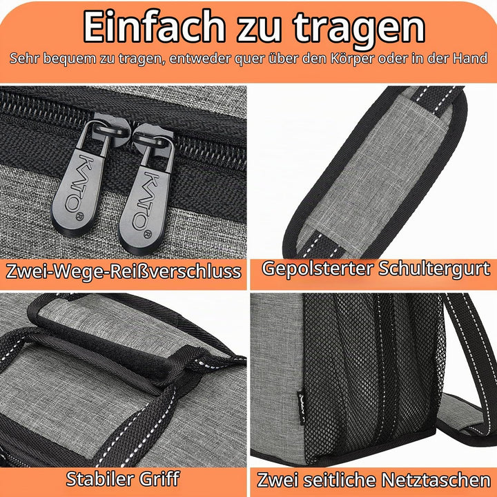 Kato Tirrinia Flaschentasche 6 Flaschen Wein Kühltasche Flasche Kühltaschen, Weintasche Kühltaschen