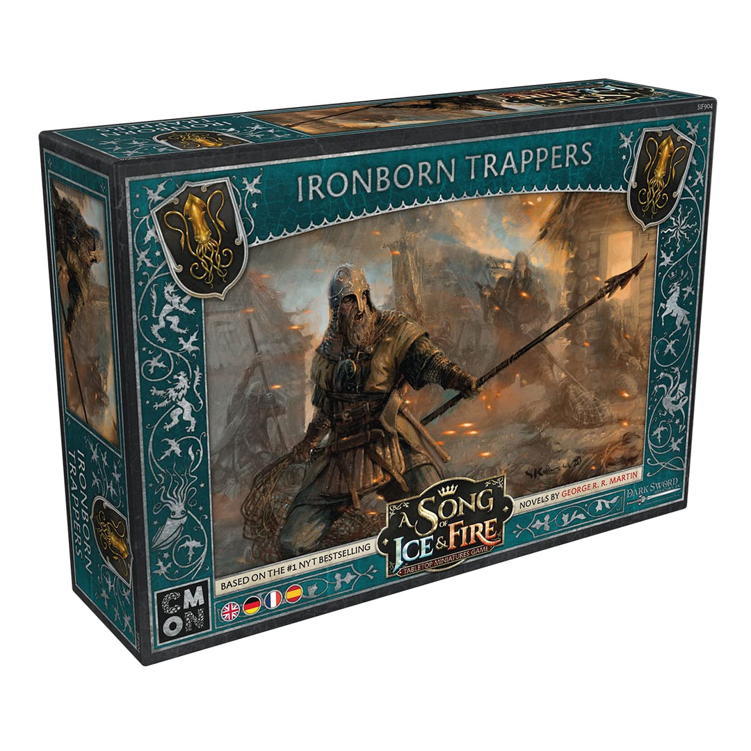 CMON | A Song of Ice & Fire – Fallensteller der Eisenmänner | Erweiterung | Tabletop | 2 Spieler | A