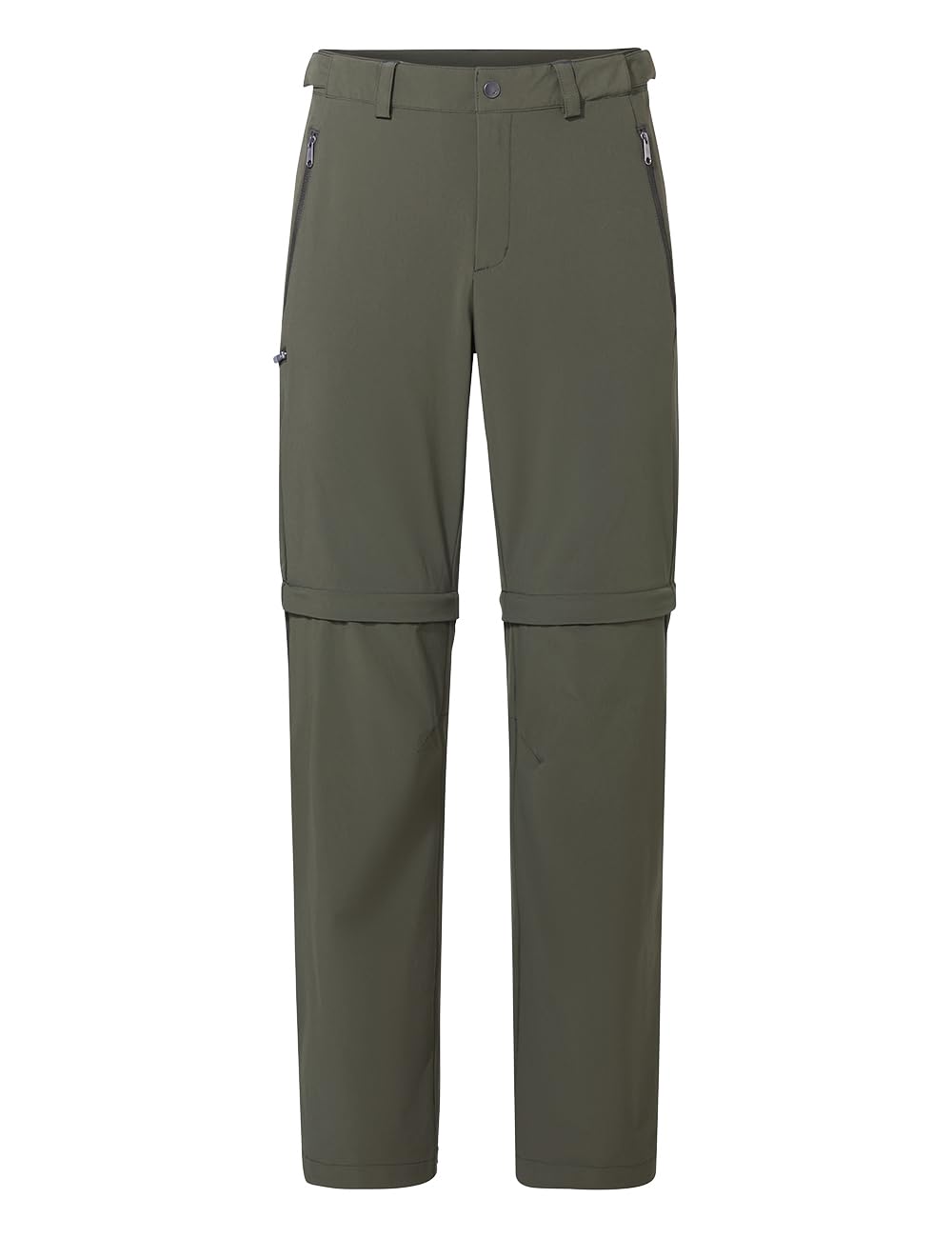 VAUDE Men's Farley Stretch ZO Pants II, Dark sea, 58 Khaki Uni 46