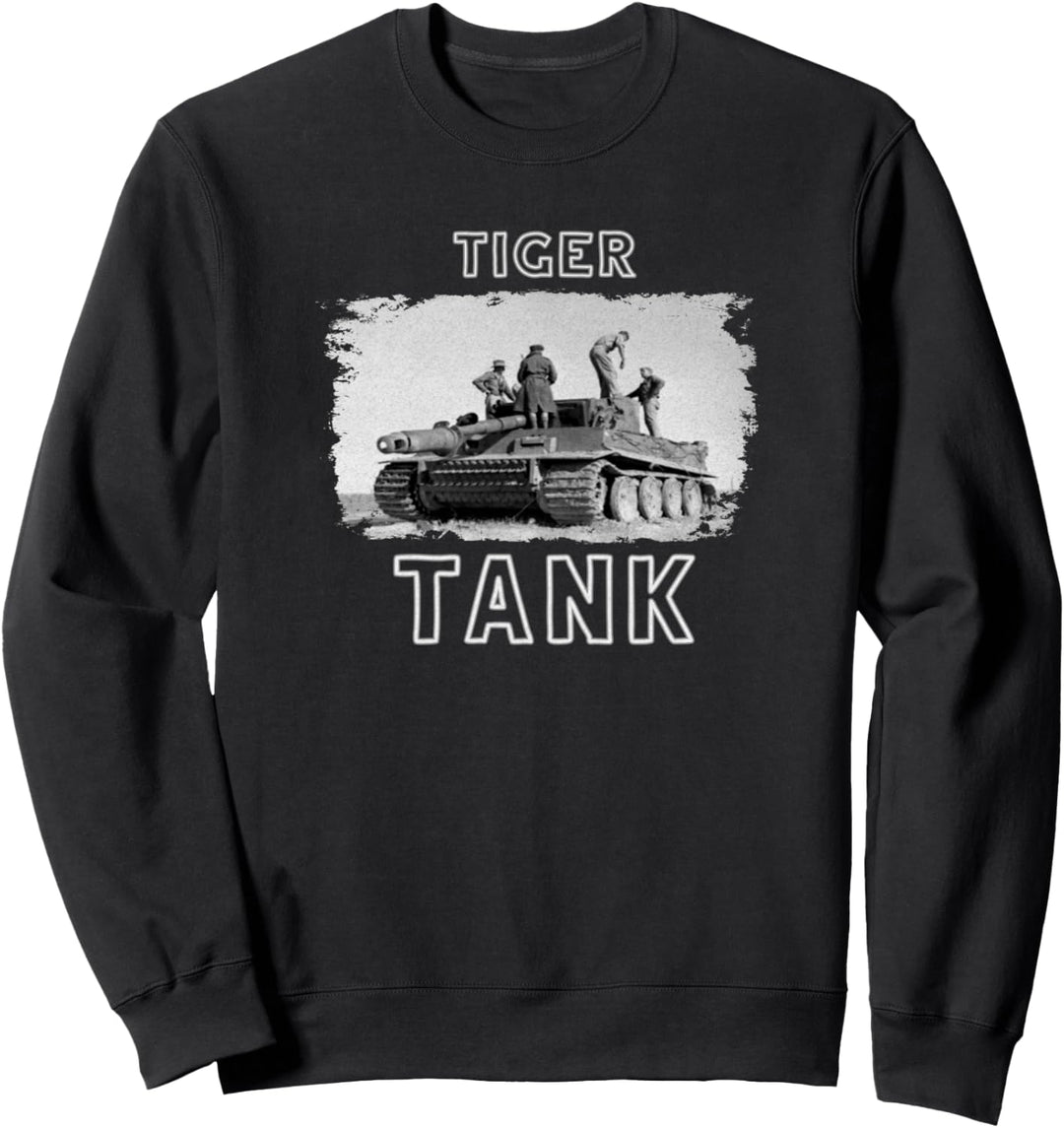 Tiger Panzer - Cooler Historischer Weltkrieg 2 (WW2) German Panzer Sweatshirt