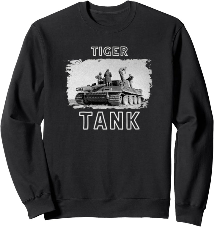 Tiger Panzer - Cooler Historischer Weltkrieg 2 (WW2) German Panzer Sweatshirt