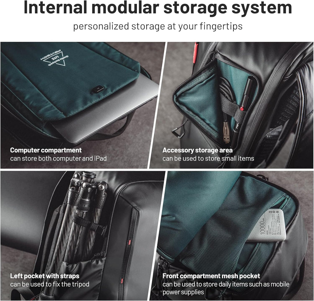 PGYTECH OneMo Lite Kamerarucksack 22L professioneller Fotorucksack kompatibel für DJI Mavic-Serie Dr