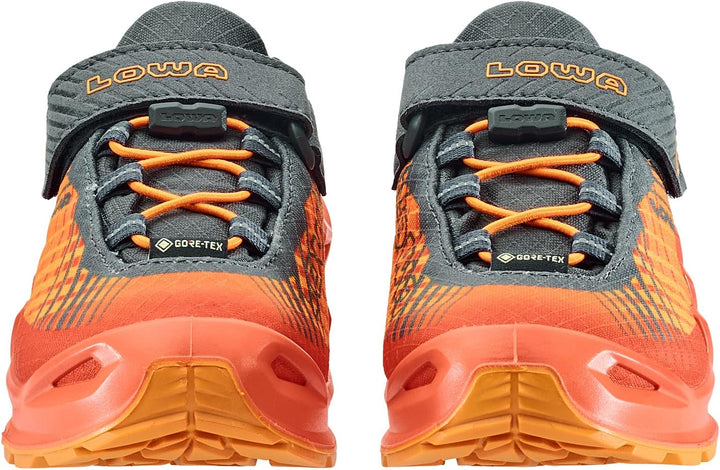 LOWA Halbschuh MERGER GTX JUNIOR VCR LO [2024] 28 EU Flame Mango, 28 EU Flame Mango