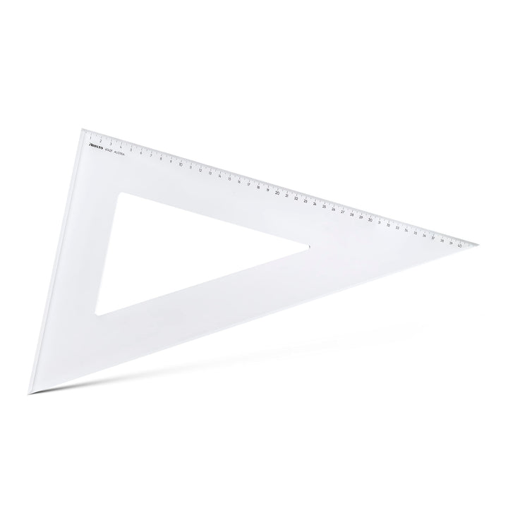Aristo AR6042F Dreieck 60° mit Facette (lange Kathete 420mm, Hypotenuse 485mm, abriebfeste Tiefprägu
