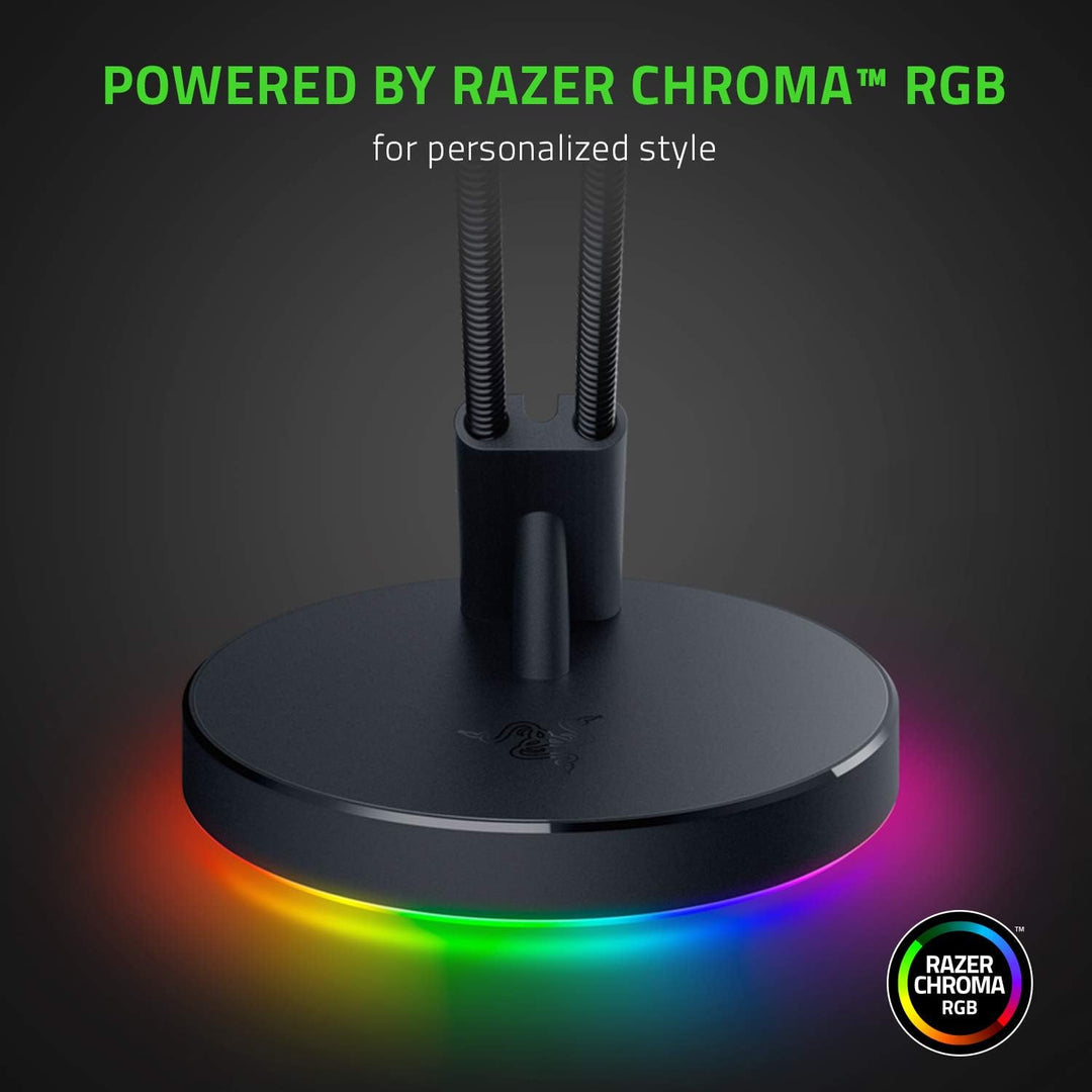 Razer Gaming-Maus Bungee V3 Chroma: Drag-Free Wired Mouse Support - für Esports Level Performance -