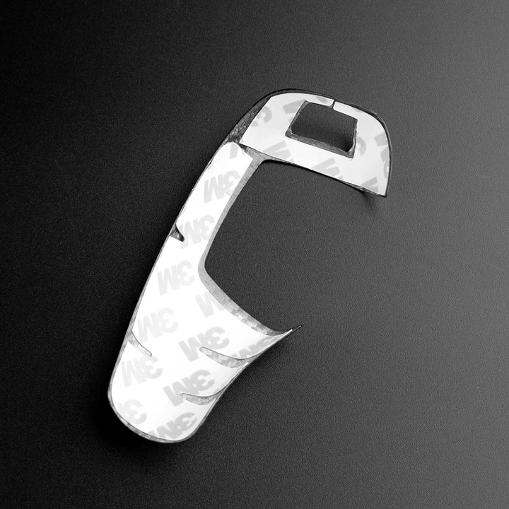 KUNGKIC Kohlefaser Auto Schaltknüppel Abdeckung Compatible with BMW F20 F21 F22 F23 F30 F34 F32 E70