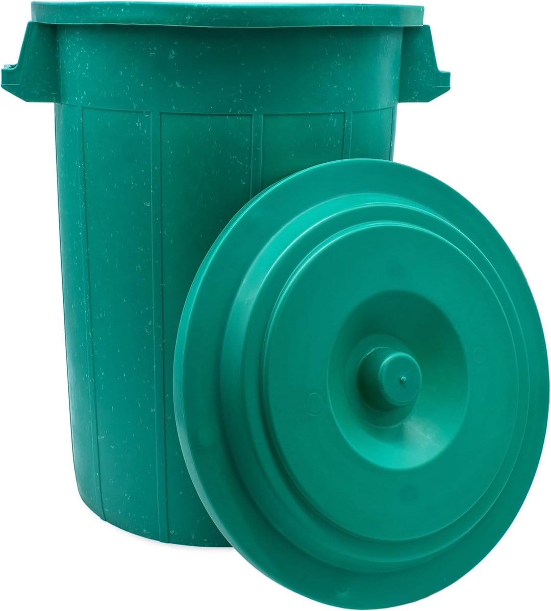 Spetebo Universaltonne 70 Liter mit Deckel und 2 Tragegriffen in grün