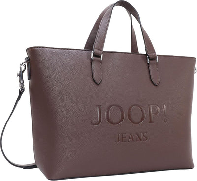 Joop Jeans - lettera ketty handbag lhz grey 34,00x27,50x13,00 cm Farbe:dunkelbraun / Material:cotton