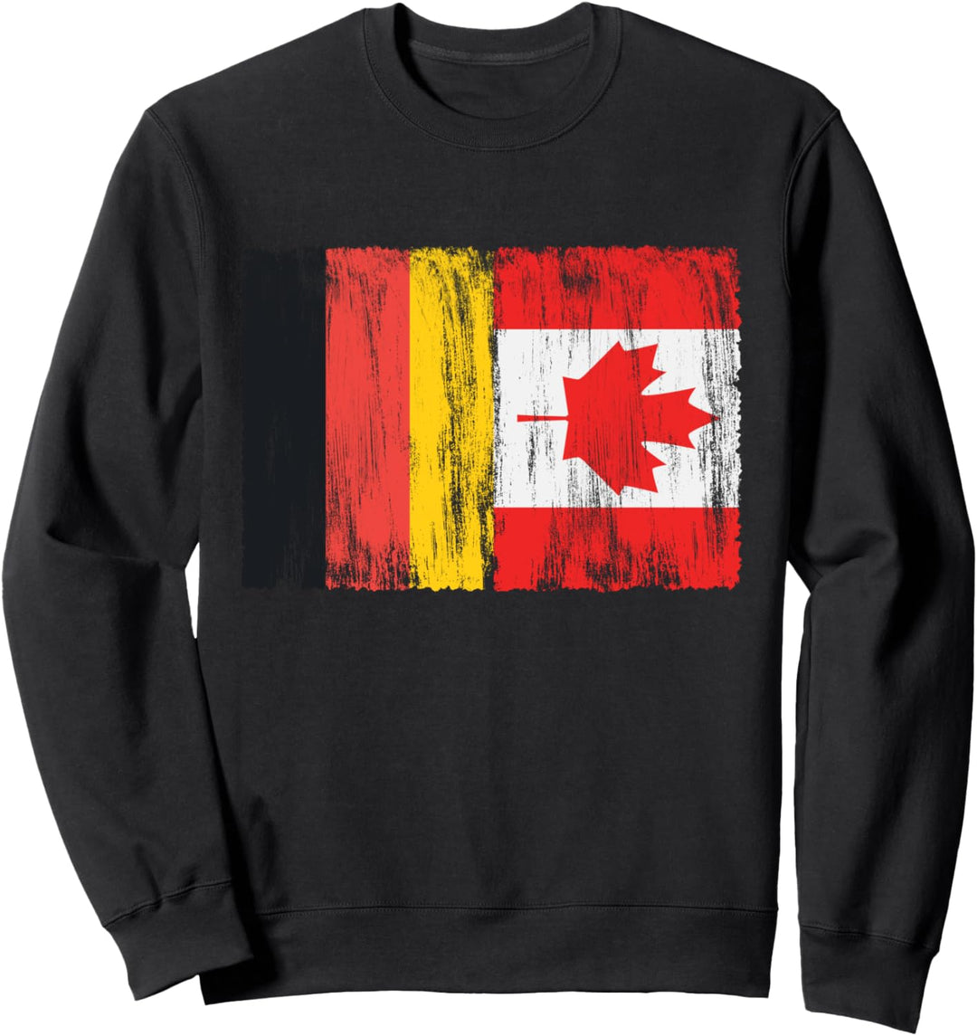 Deutschland und Kanada deutsch kanadisch Fahne Flaggen Sweatshirt