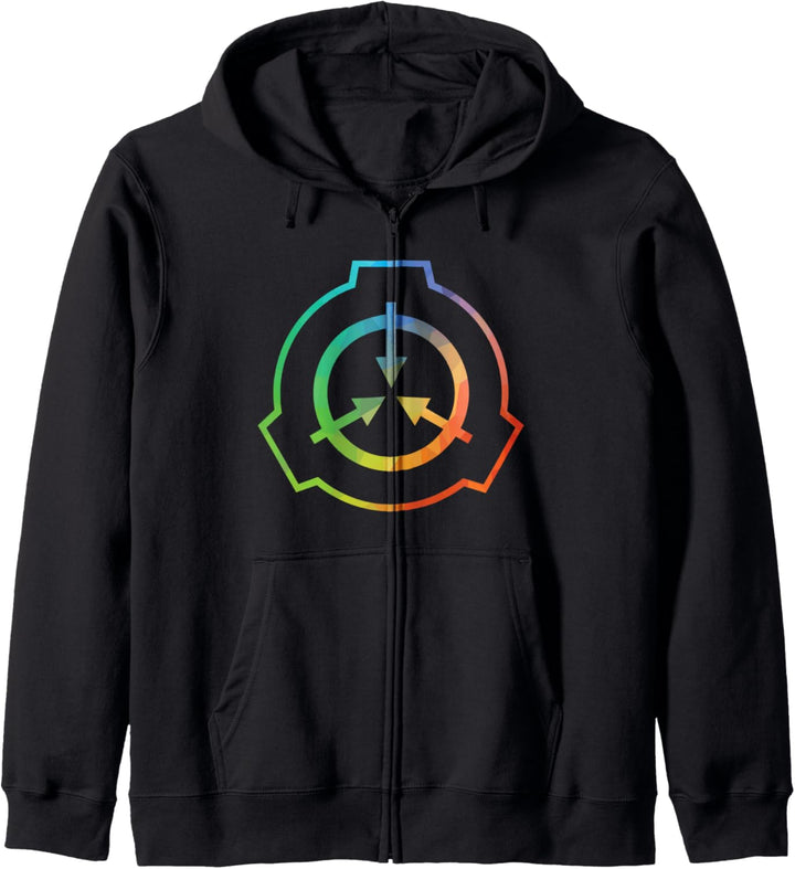 Rainbow logo secure contain protect scp foundation Kapuzenjacke