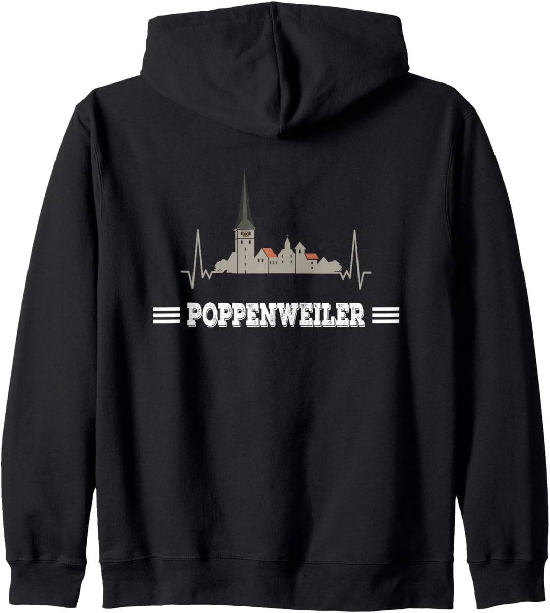 Mein Herz schlägt für Poppenweiler Kapuzenjacke