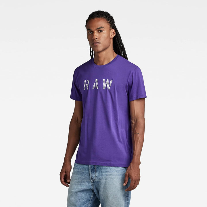 G-STAR RAW Herren Raw T-Shirts S Purpur (Dk Violet D22776-c506-5616), S Purpur (Dk Violet D22776-c50