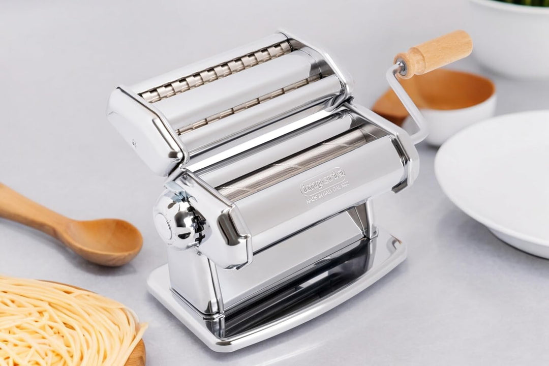 Imperia IPASTA Ruvida Klassische Linie. Nudelmaschine für raue Pasta 100% Made in Italy. Frischpasta