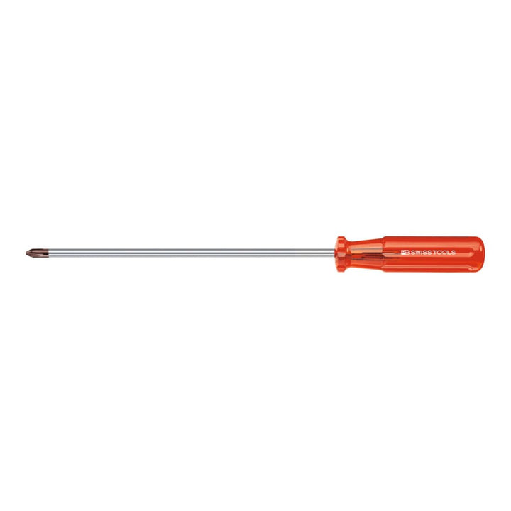 PB Swiss Tools Langer Schraubendreher für Phillips mit Kunststoffheft 2/150 mm