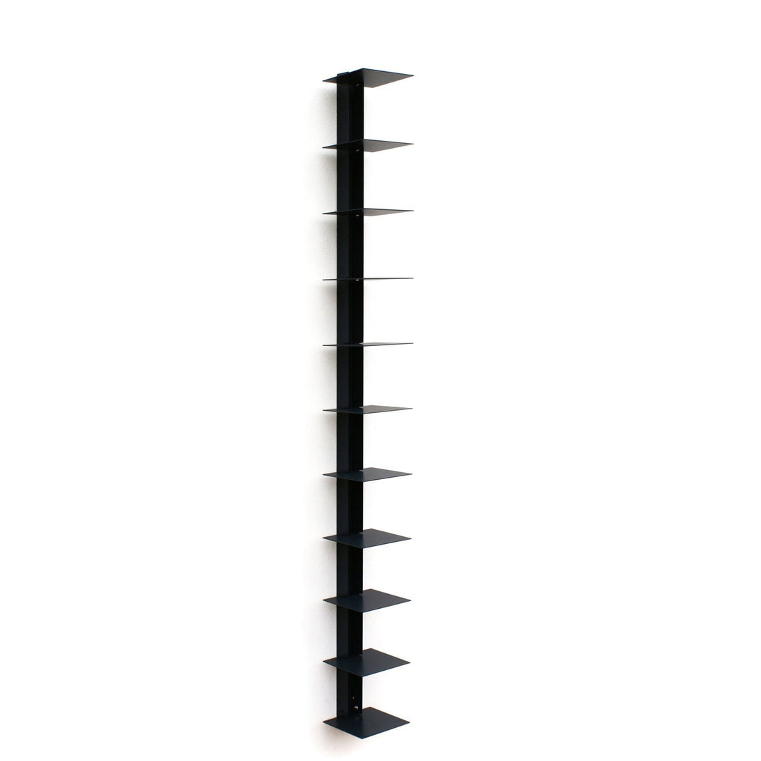 Haseform Bücherturm 170 cm (für 1,80 m Bücher) anthrazit Bücherregal Wandregal