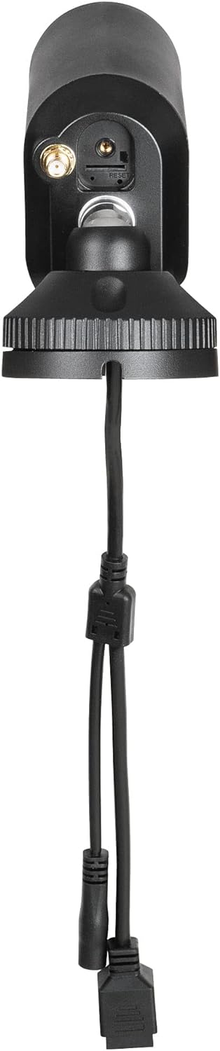 ABUS 96489 WLAN Tube Kamera, Schwarz, 1 Stück (1er Pack) Schwarz Single, Schwarz Single