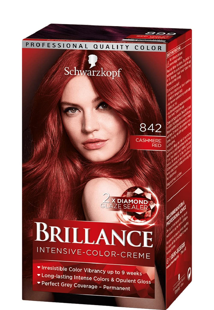 Schwarzkopf Poly Brillance, Kaschmir Rot 42 42 Kaschmir Rot 160 ml (1er Pack), 42 Kaschmir Rot 160 m