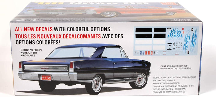AMT - 1966 Chevy Nova SS 2T, 1:25 (AMT1198M)