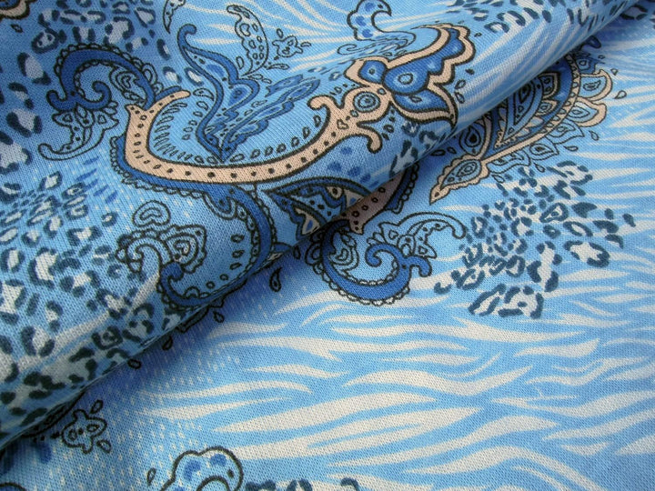 e.FEMME Damen Schlafanzug Marion 310, Kurzarm, aus 50% Baumwolle und 50% Modal 36 Altrosa/Druck, 36