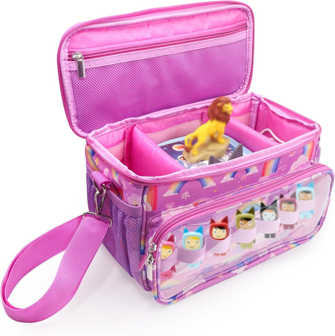 Tasche für Toniebox Tonie,Aufbewahrung für Tonies Hörfiguren,Tragetasche mit Schultergurt,für Tonieb