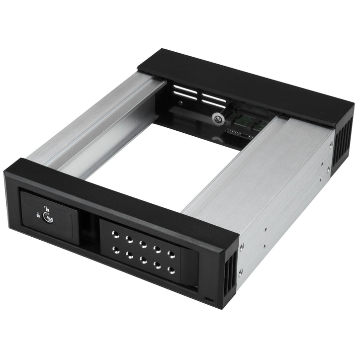 StarTech.com Hot-Swap Festplattenschacht von 5,25" auf 3,5" - Wechselbarer Laufwerksschacht für 3,5"