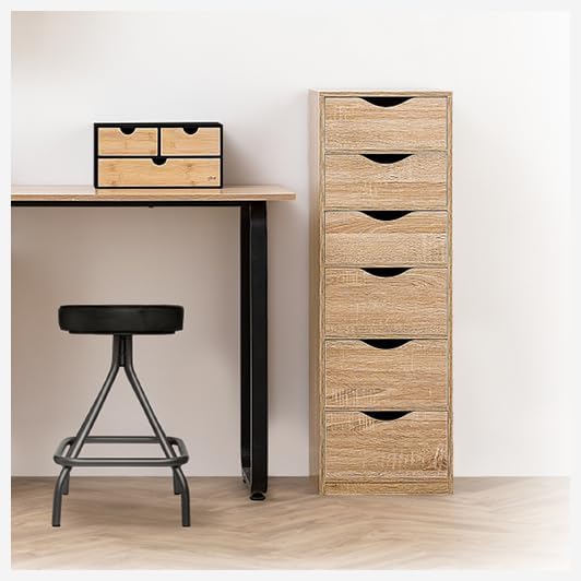 H confort xl FIVE Turm mit 6 Schubladen