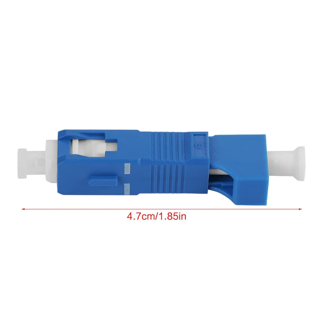 Spacnana 5PCS Fiber Optic Adapter SC Männlich LC Weibliche Hybrid Fiber Optic Adapter Konverter Tele