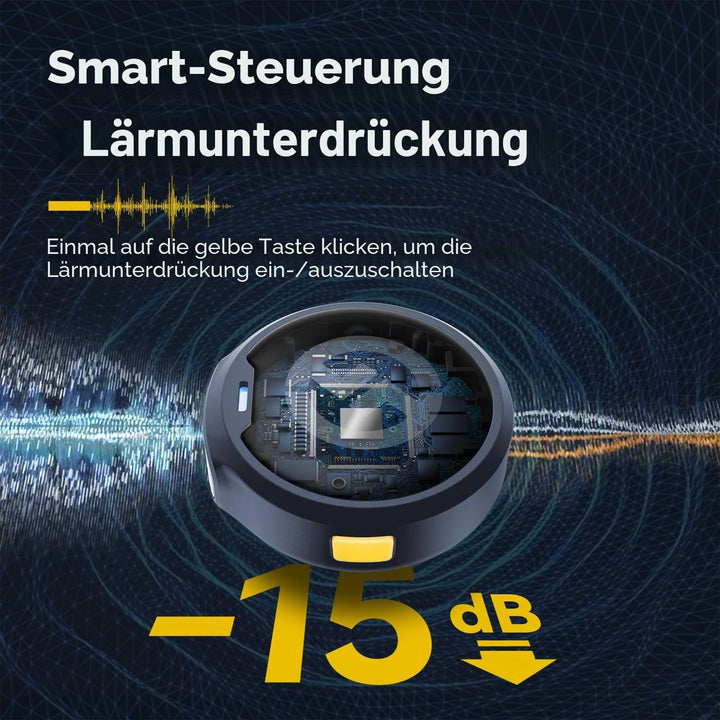 Hollyland Lark M2 Kabellos Lavalier Mikrofon für iPhone/Android/Kamera/PC/Laptop mit Lightning/USB-C