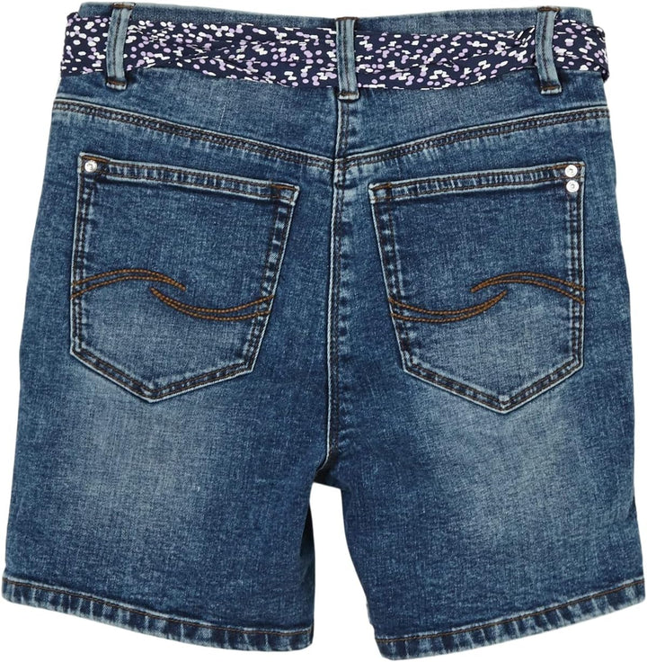s.Oliver Mädchen Jeans-Shorts 146 Slim Blaue Strasse