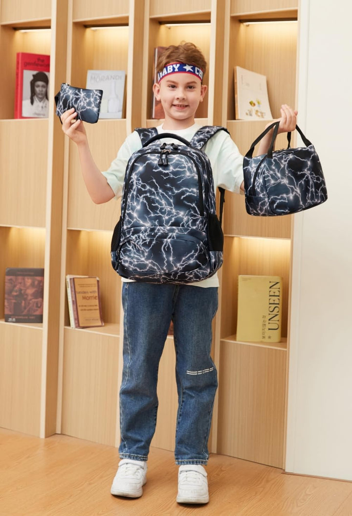 Jungen Schultasche Teenager Schulrucksack Jugendliche Rucksack Schule Daypacks Kinder Gross Schulran
