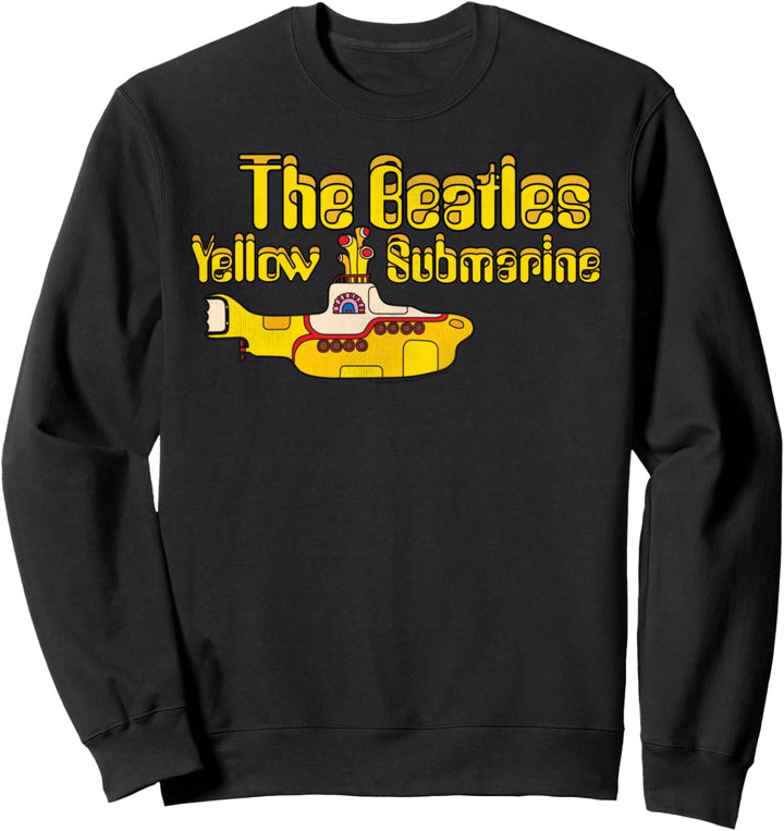 Das gelbe U-Boot-Logo der Beatles Sweatshirt