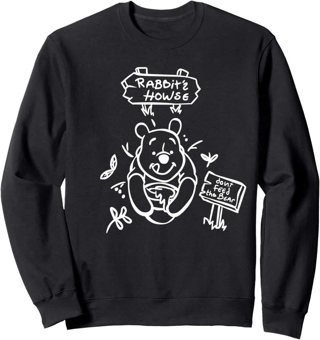Disney Winnie the Pooh Rabbit’s House Sketch Sweatshirt