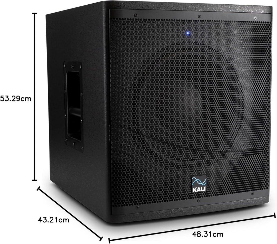 Kali Audio WS-12 V2 Subwoofer (12-Zoll Aktiv-Subwoofer, 1000W Leistung, Bassreflex-Design, professio