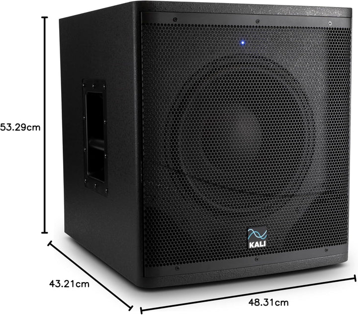 Kali Audio WS-12 V2 Subwoofer (12-Zoll Aktiv-Subwoofer, 1000W Leistung, Bassreflex-Design, professio