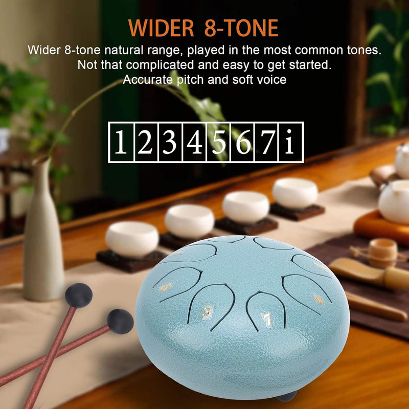 Tongue Drum, Ethereal Tongue Drum, mit Reisetasche für konfuzianische Riten Zen Tea Health