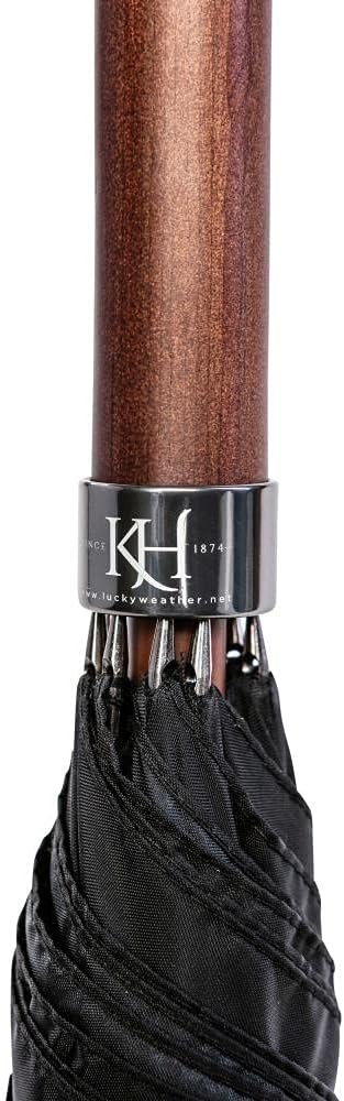 LUCKYWEATHER Regenschirm Stockschirm Damen/Herren Motiv Chili Peppers I Stockregenschirm gross und s