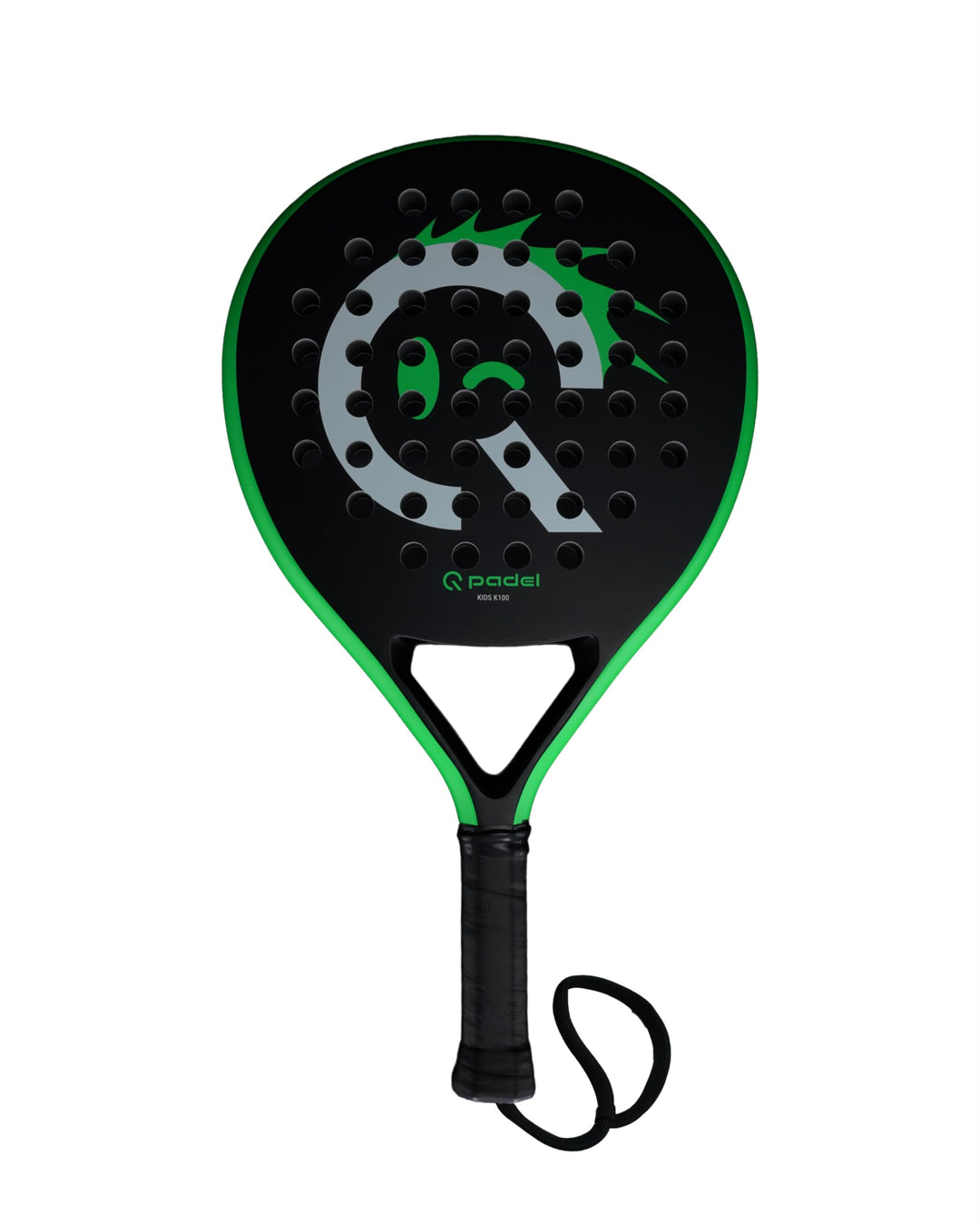 Q Padel K100 Kinder Padel Schläger 300g – Ultraleichtes Carbon Racket für Einsteiger, modernes Desig