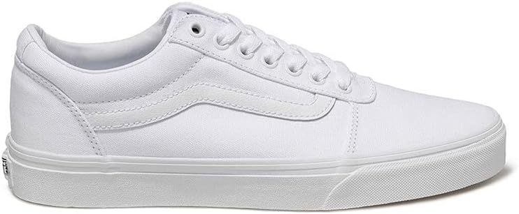 Vans Herren Ward Sneaker, 40 EU Canvas White White