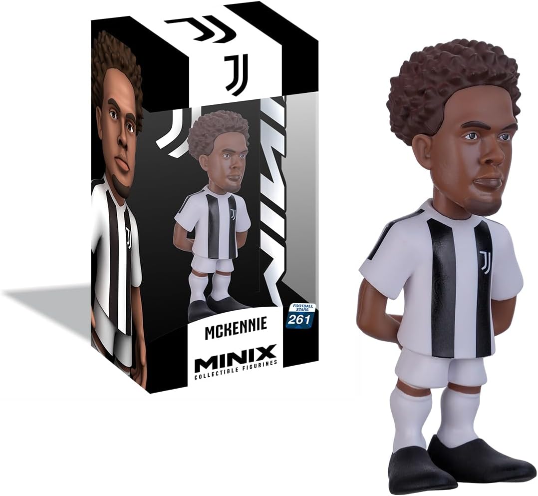 MINIX - Football Stars #261 - Juventus - Weston Mc Kennie - Sammelfigur 12 cm