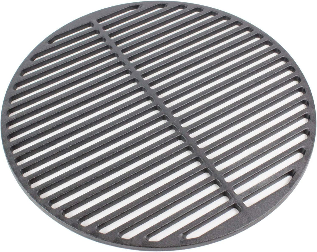 TRUTZHOLM Grillrost Ø 34,3 cm Rost Grillgitter BBQ Gusseisen emailliert Grillplatte rund
