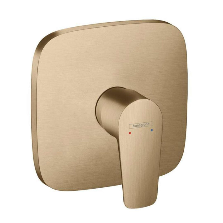 hansgrohe Duscharmatur Talis E, Unterputz Einhebel-Wannenmischer, Brushed Bronze Brushed Bronze Dusc