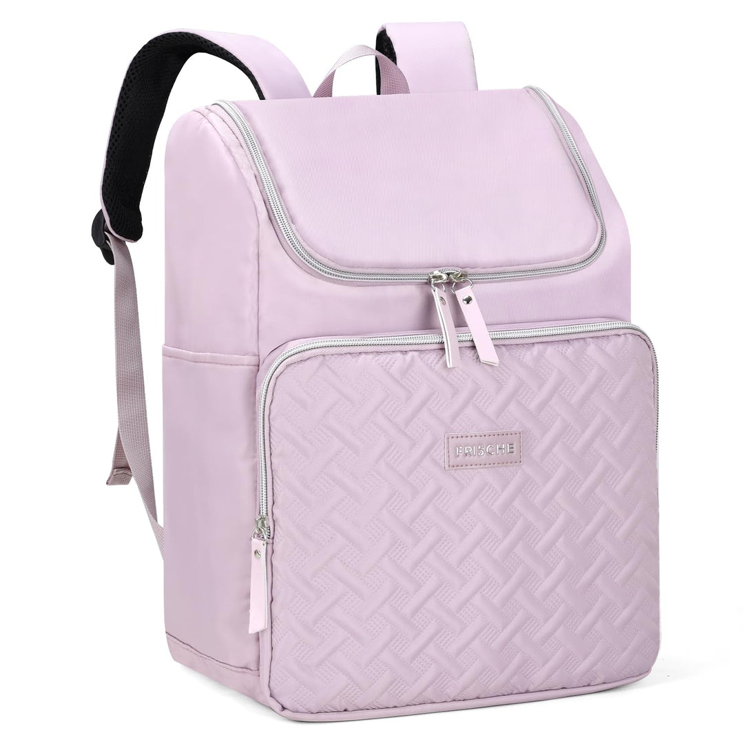 17L Kühlrucksack Damen, Thermo Rucksack Klein, Thermo Kühltasche Rucksack für Camping Picknick Stran