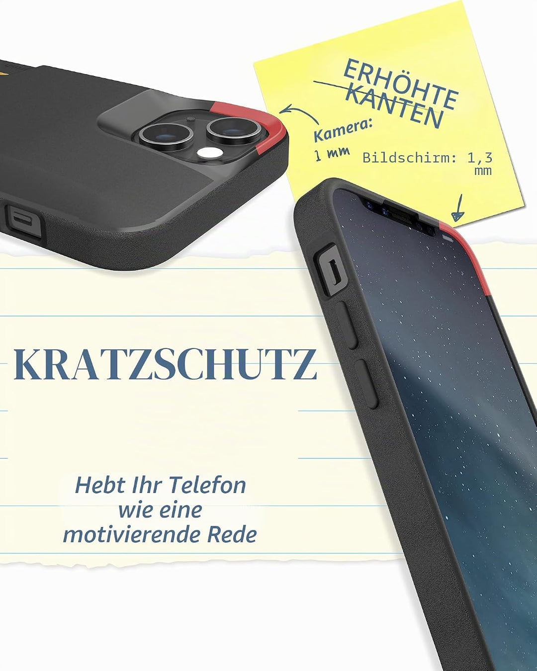 Smartish Schutzhülle für iPhone 13 Mini – Wallet Slayer Vol. 1 [schlank + schützend] Kreditkartenetu
